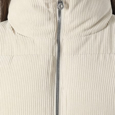 Only - Plumífero Mujer New Dolly Beige Claro