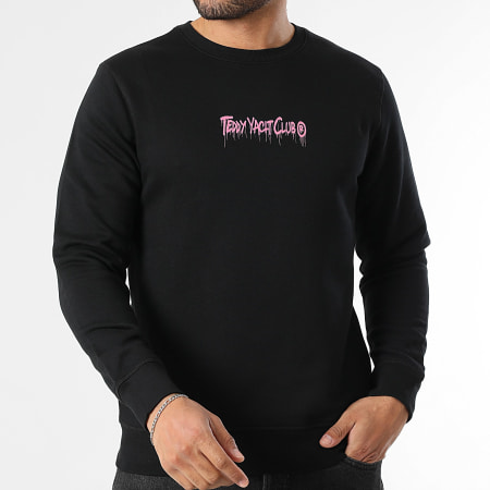 Teddy Yacht Club - Sudadera Crewneck Andrew Series Negra