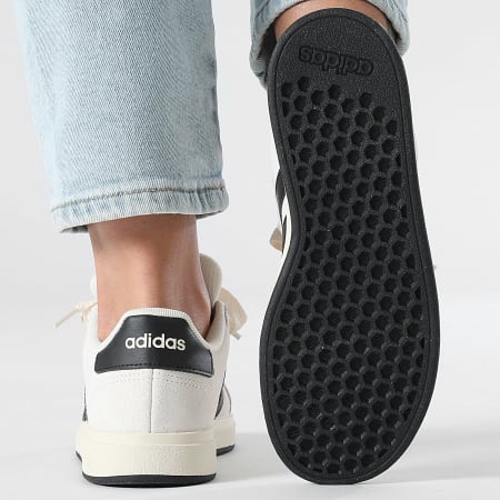 Adidas Performance - Zapatillas Mujer Grand Court 00s K JR5569 Wonder White Core Black Cloud White