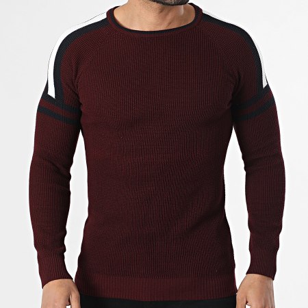 Armita - Pull 850 Bordeaux Noir
