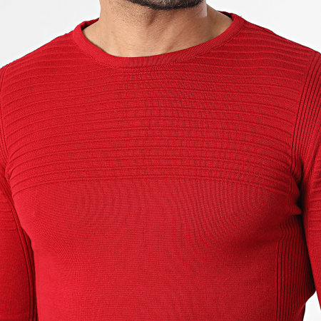 Armita - Pull Texturé 213 Rouge