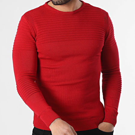Armita - Pull Texturé 213 Rouge
