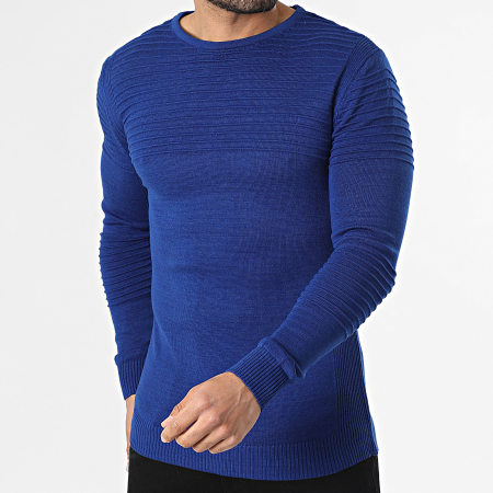 Armita - Pull Texturé 213 Bleu Roi