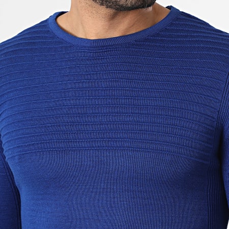 Armita - Pull Texturé 213 Bleu Roi