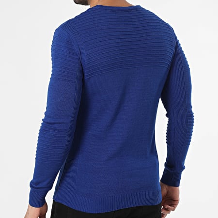 Armita - Pull Texturé 213 Bleu Roi