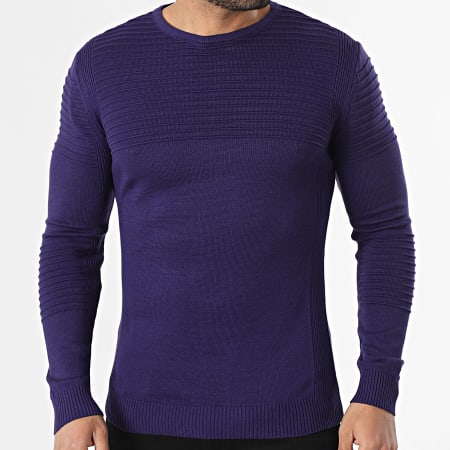 Armita - Pull Texturé 213 Violet