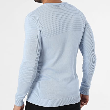 Armita - Pull Texturé 213 Bleu Clair
