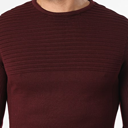 Armita - Pull Texturé 213 Bordeaux