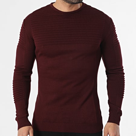 Armita - Pull Texturé 213 Bordeaux
