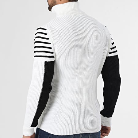 Armita - Pull Col Montant Zippé 111 Beige Clair