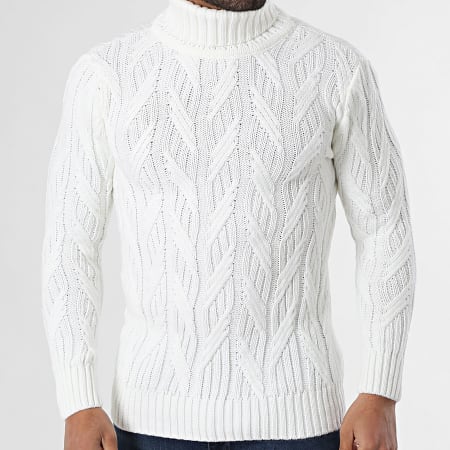 Armita - Pull Col Roulé 159 Beige Clair