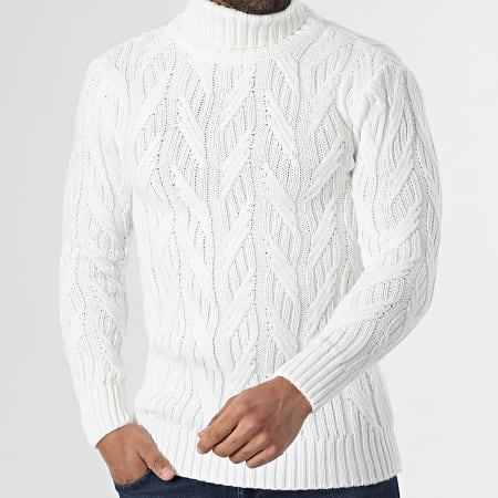 Armita - Pull Col Roulé 159 Beige Clair