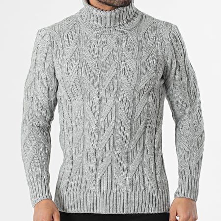 Armita - Pull Col Roulé 159 Gris