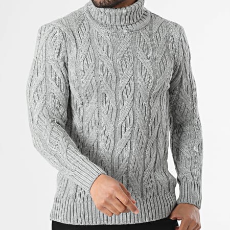 Armita - Pull Col Roulé 159 Gris
