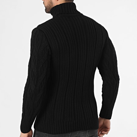 Armita - Pull Col Roulé 159 Noir