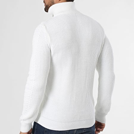 Armita - Pull Col Zippé 123 Beige Clair