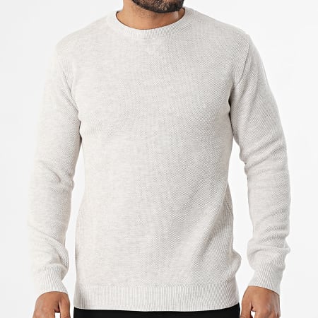 Armita - Jersey Texturizado 193 Beige Claro Jaspeado