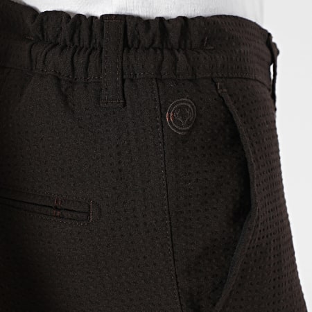 Classic Series - Pantalón Texturado 974 Marrón Oscuro