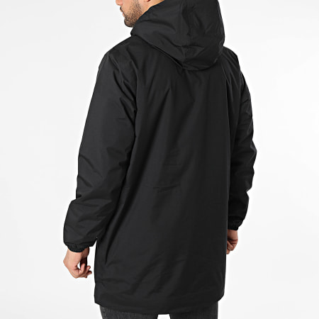 One Piece - Parka Sherpa Capuche Mugiwara Patch Noir