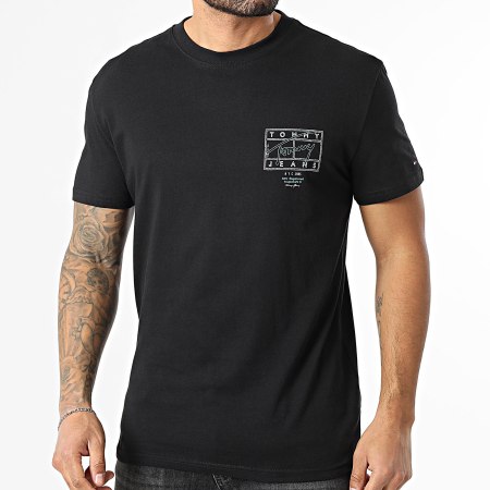 Tommy Jeans - Tee Shirt Sign Spray 2319 Noir