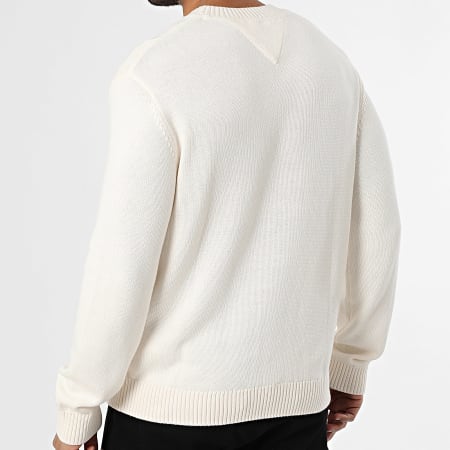 Tommy Jeans - Pull Signature 2401 Beige Clair