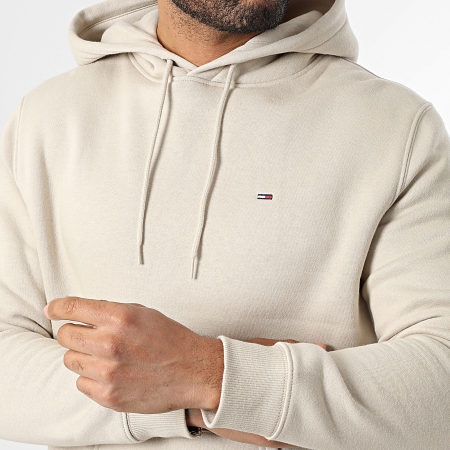 Tommy Jeans - Sweat Capuche Flag 0742 Beige