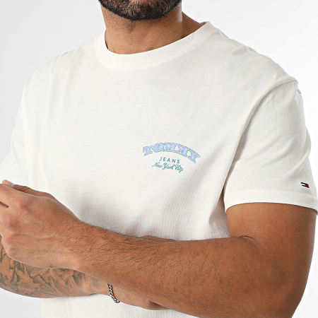 Tommy Jeans - Tee Shirt Dollar Stack 2318 Beige