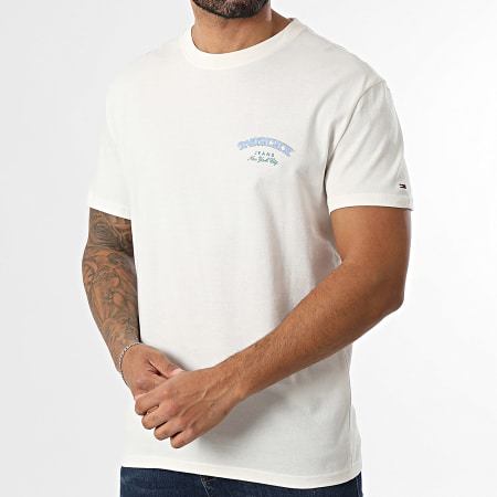 Tommy Jeans - Tee Shirt Dollar Stack 2318 Beige