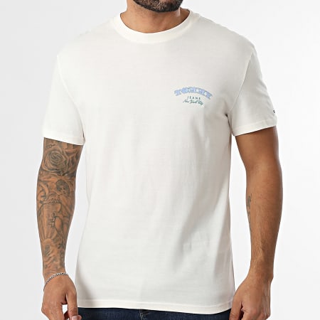 Tommy Jeans - Tee Shirt Dollar Stack 2318 Beige