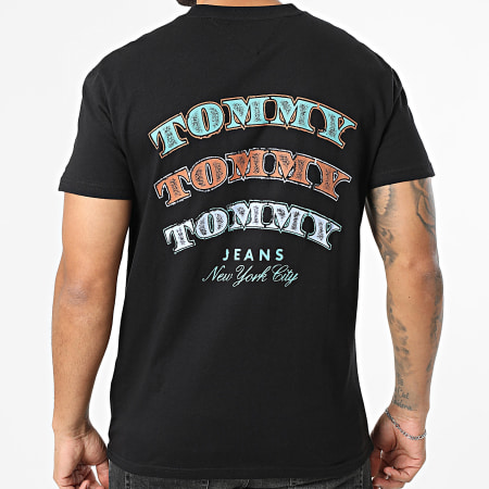 Tommy Jeans - Tee Shirt Dollar Stack 2318 Noir