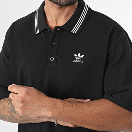 Adidas Originals - Polo Loose Fit JW5897 Noir