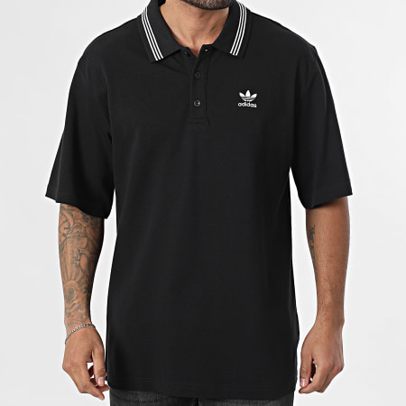 Adidas Originals - Polo Loose Fit JW5897 Noir