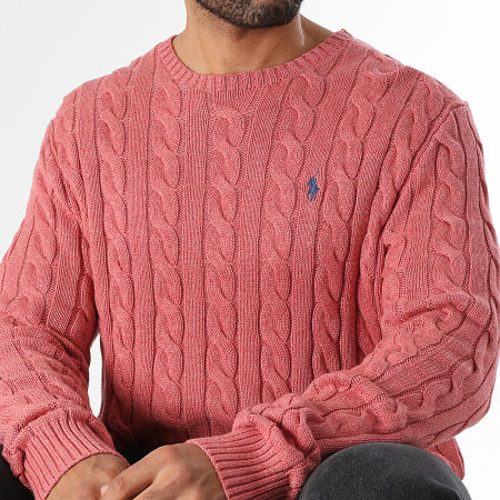 Polo Ralph Lauren - Pull Original Player Rouge Chiné