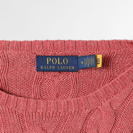Polo Ralph Lauren - Pull Original Player Rouge Chiné