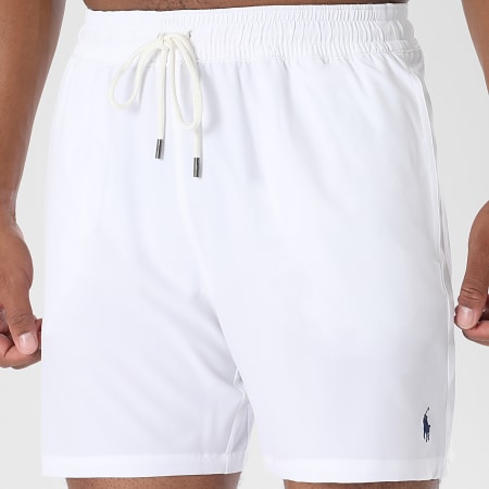Polo Ralph Lauren - Short De Bain Original Player Blanc