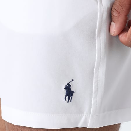 Polo Ralph Lauren - Short De Bain Original Player Blanc