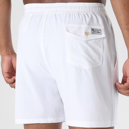 Polo Ralph Lauren - Short De Bain Original Player Blanc