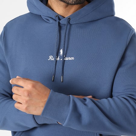Polo Ralph Lauren - Sweat Capuche Logo Embroidery Bleu Marine