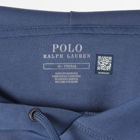 Polo Ralph Lauren - Sweat Capuche Logo Embroidery Bleu Marine