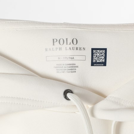 Polo Ralph Lauren - Sweat Capuche Logo Embroidery Beige Clair