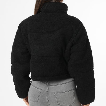 Tommy Jeans - Plumífero Polar Mujer Wool Buckle 2045 Negro