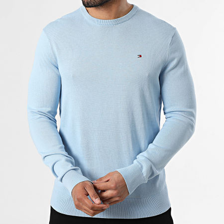 Tommy Hilfiger - Pull Essential 9999 Bleu Clair