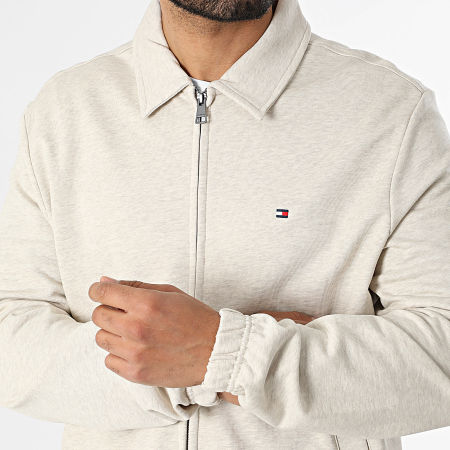 Tommy Hilfiger - Veste Zippée Essential Terry 1767 Beige Chiné