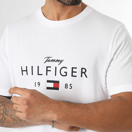 Tommy Hilfiger - Tee Shirt Premium 1455 Blanc