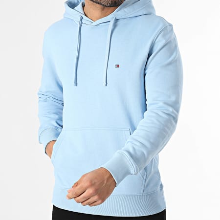 Tommy Hilfiger - Sweat Capuche Essential Terry 7235 Bleu Clair