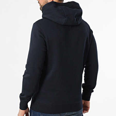 Tommy Hilfiger - Sweat Capuche Brand Love Big Hilfiger 1427 Bleu Marine