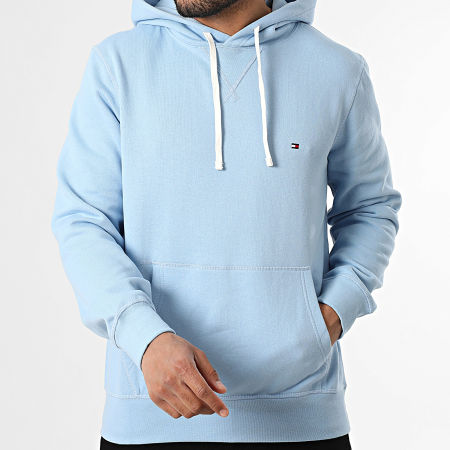 Tommy Hilfiger - Sweat Capuche Essential Seasonal 9997 Bleu Clair