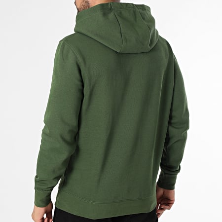 Tommy Hilfiger - Sweat Capuche Brand Love Big Hilfiger 1427 Vert Kaki