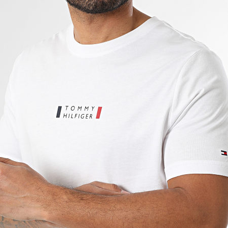 Tommy Hilfiger - Tee Shirt Brand Love Small Center 1453 Blanc