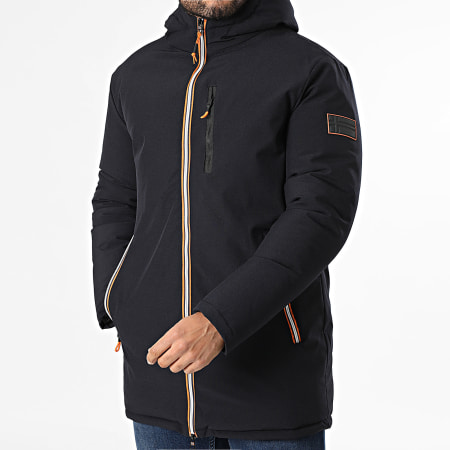 Geographical Norway - Parka Capuche Cassim Bleu Marine